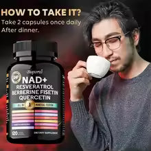 Example productNAD+ Resveratrol Berberine - Contains Liposomal NAD+, Trans-resveratrol, Supports Healthy Aging, Cellular Health & Endurance make its dis