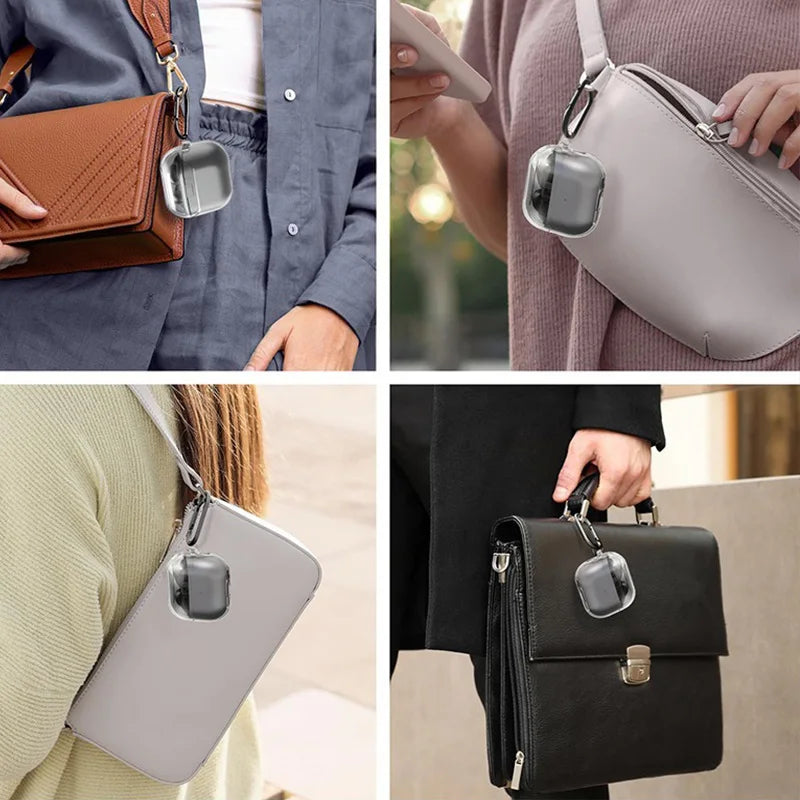 Clear Soft Silicone Transparent Earphone Case Cover for Samsung Galaxy Buds 3 Pro Headphone for Samsung Galaxy Buds 3Pro EJBHT01