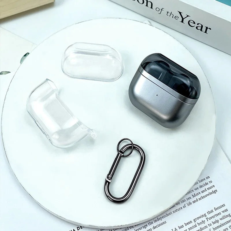 Clear Soft Silicone Transparent Earphone Case Cover for Samsung Galaxy Buds 3 Pro Headphone for Samsung Galaxy Buds 3Pro EJBHT01