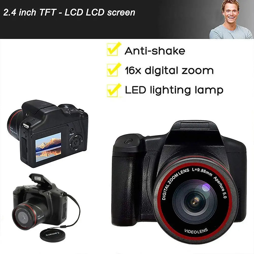 Camera Digital Video Photography Camcorder Cameras Zoom 16X 4K Mirrorless Rechargeable Telephoto Smart Digital Camera