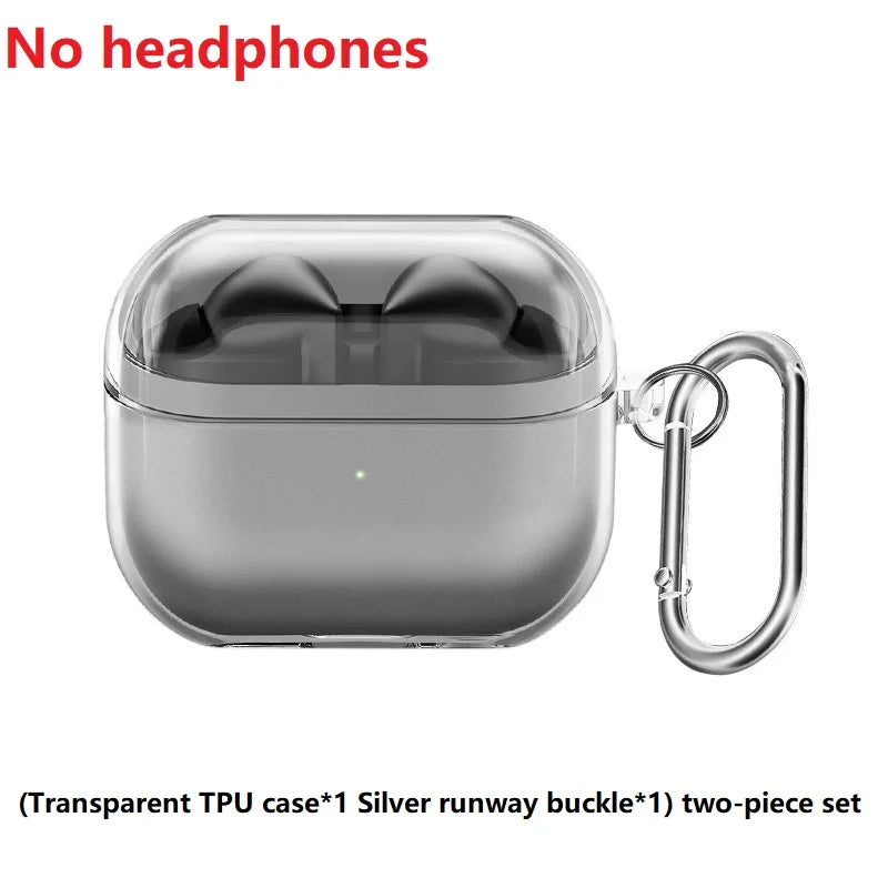 Clear Soft Silicone Transparent Earphone Case Cover for Samsung Galaxy Buds 3 Pro Headphone for Samsung Galaxy Buds 3Pro EJBHT01