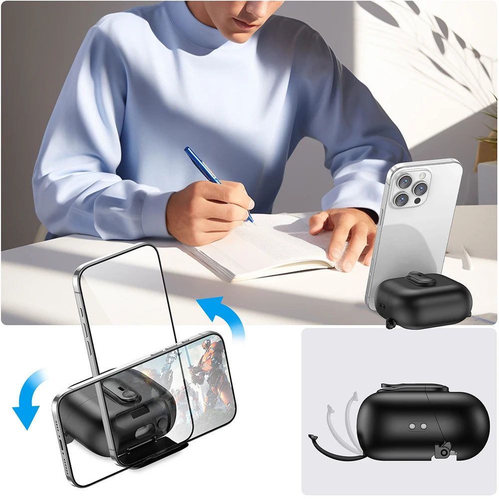 Security Lock Case For Samsung Galaxy Buds 3 Pro Buzz 3 Pro TPU Cover With Lanyard Phone Stand Shockproof Charging Box Coque