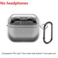 Clear Soft Silicone Transparent Earphone Case Cover for Samsung Galaxy Buds 3 Pro Headphone for Samsung Galaxy Buds 3Pro EJBHT01