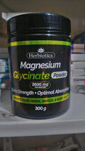 Product Title  Herbiotics Magnesium Glycinate Powder 2600mg – Extra Strength, Optimal Absorption, 300g